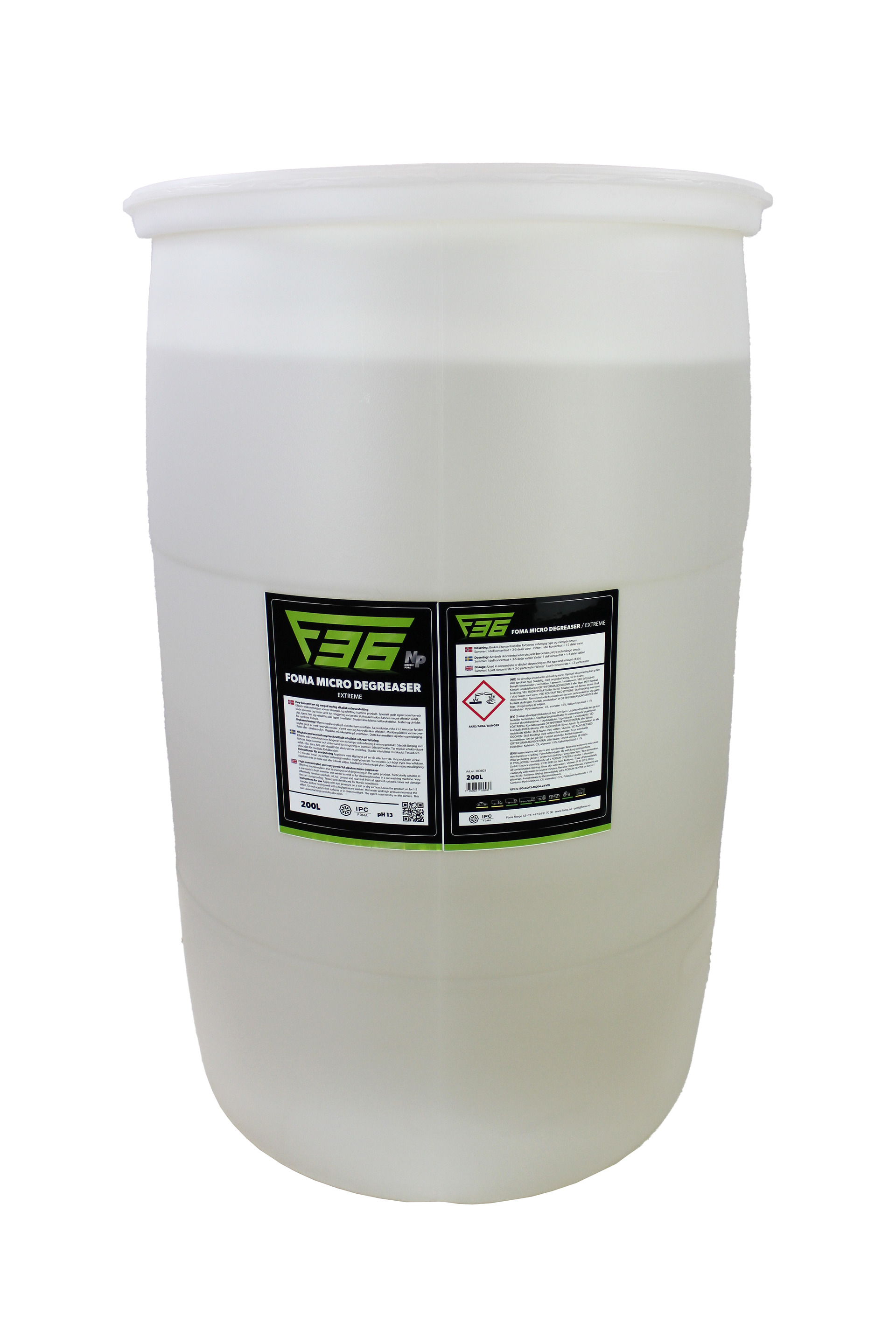 Bilde av F36 Micro Degreaser Extreme 200L