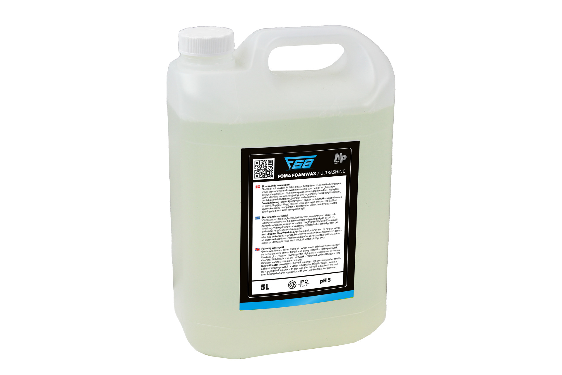Bilde av F68 Foamwax Ultrashine 5L