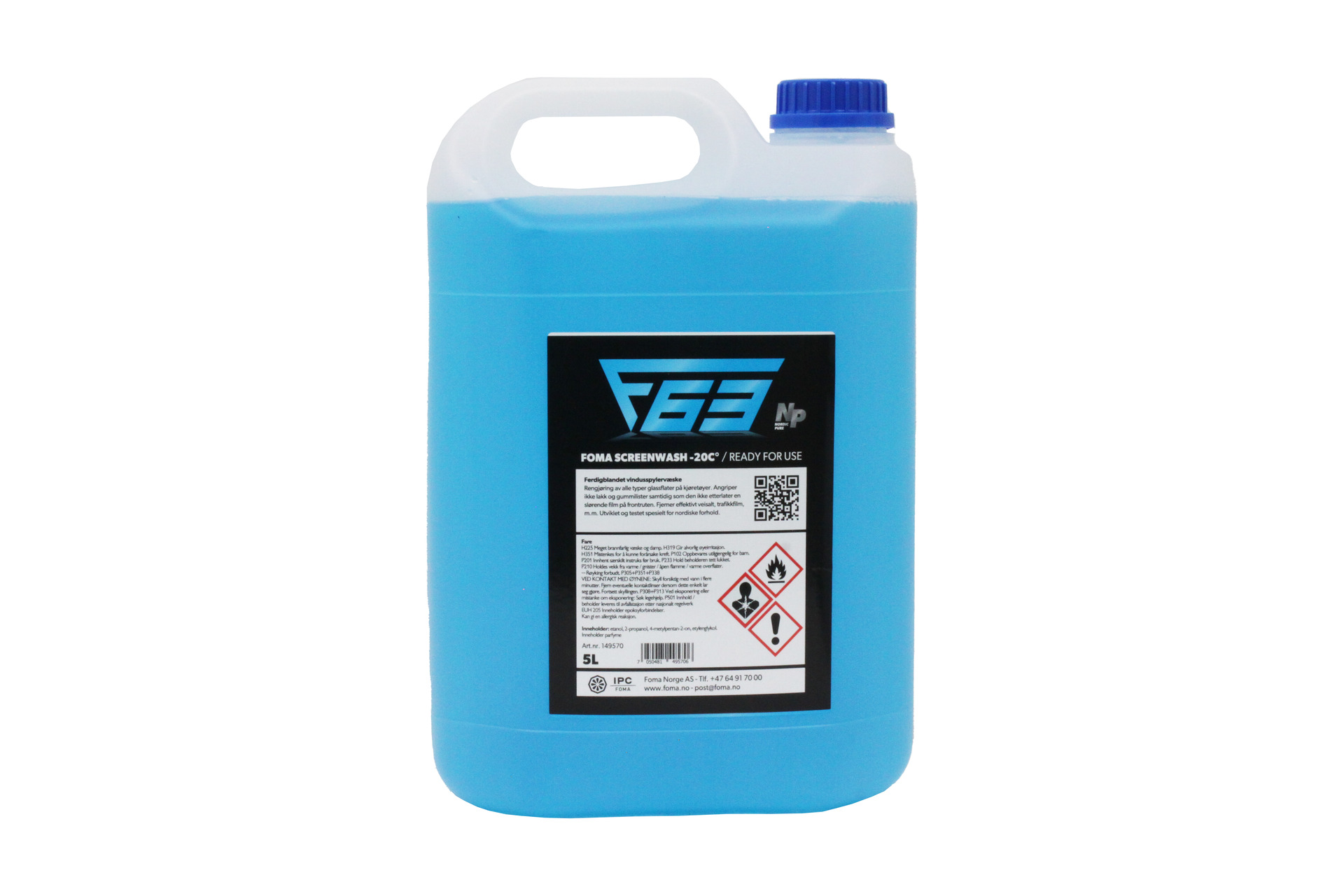 Bilde av F63 Screenwash -20C° Ready for use 5L