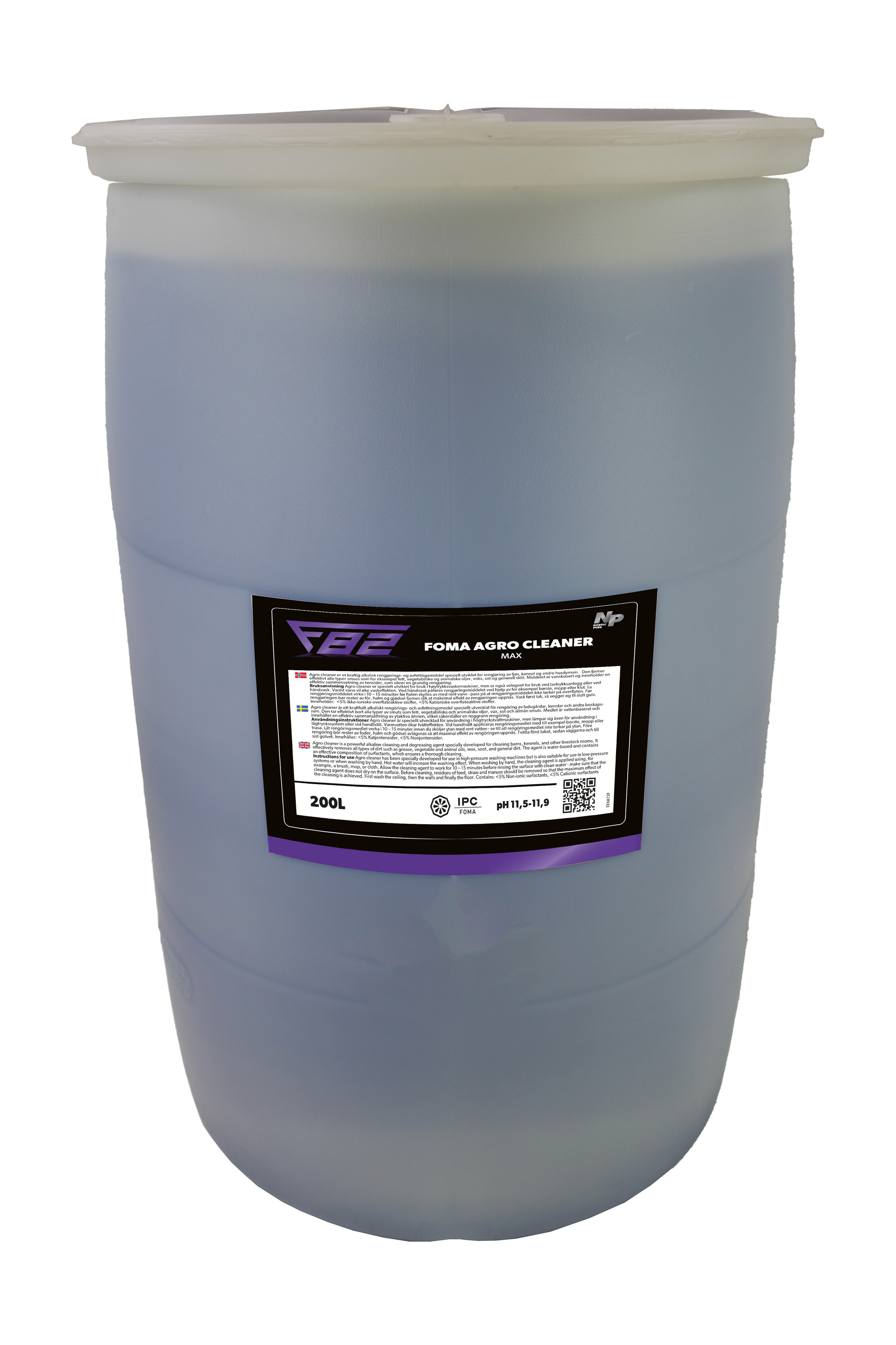 Bilde av F82 Agro Cleaner Max 200L