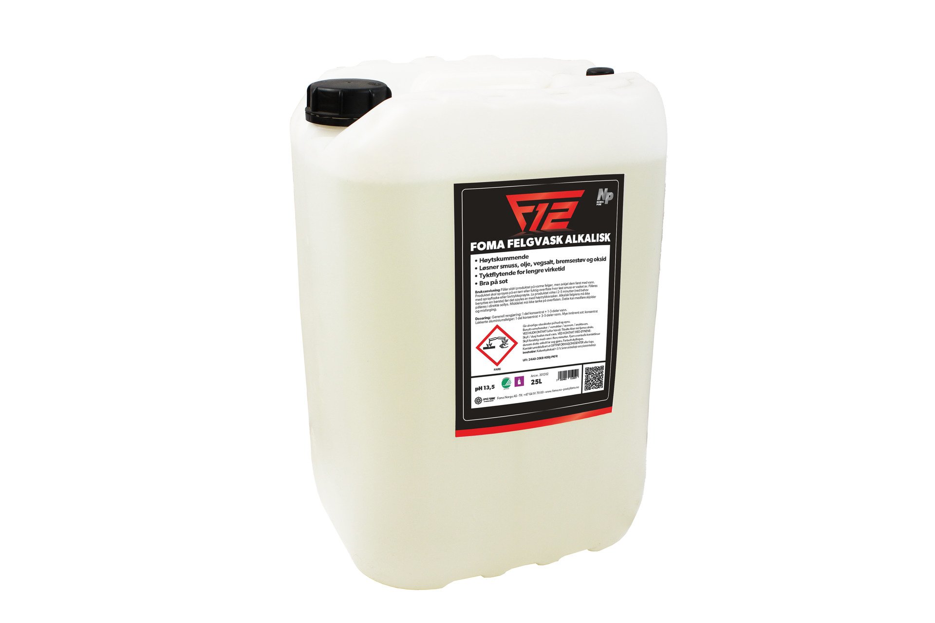 Bilde av F12 - Felgvask Alkalisk 25L