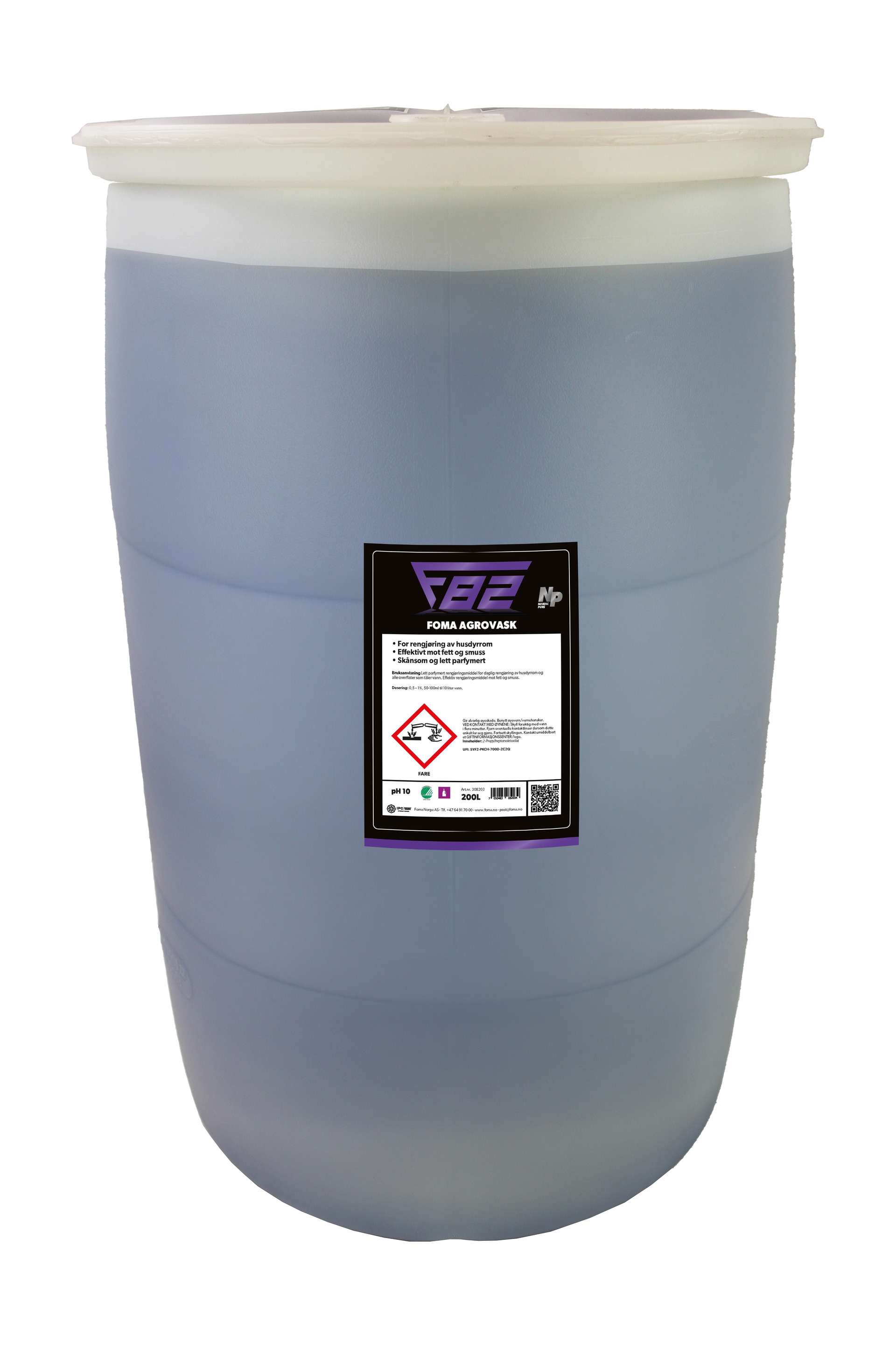 Bilde av F82 - Agrovask 200L