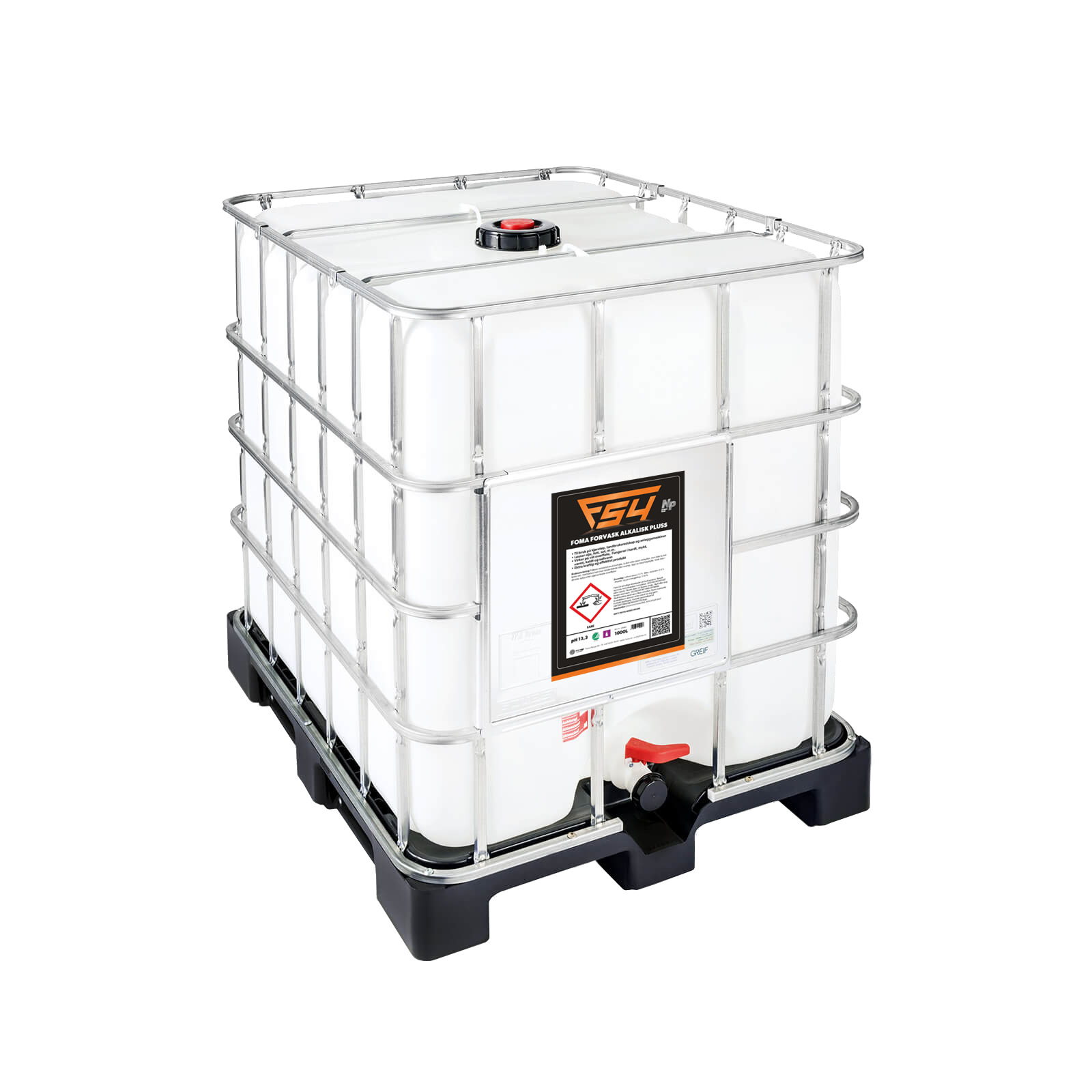 Bilde av F54 - Forvask Alkalisk Pluss 1000L